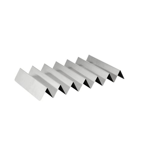 CHEF INOX 6-COMP FRIES/BUN/BAG/WRAP HOLDER S/S 405x250x55mm (*07081*) =  1 X EACH