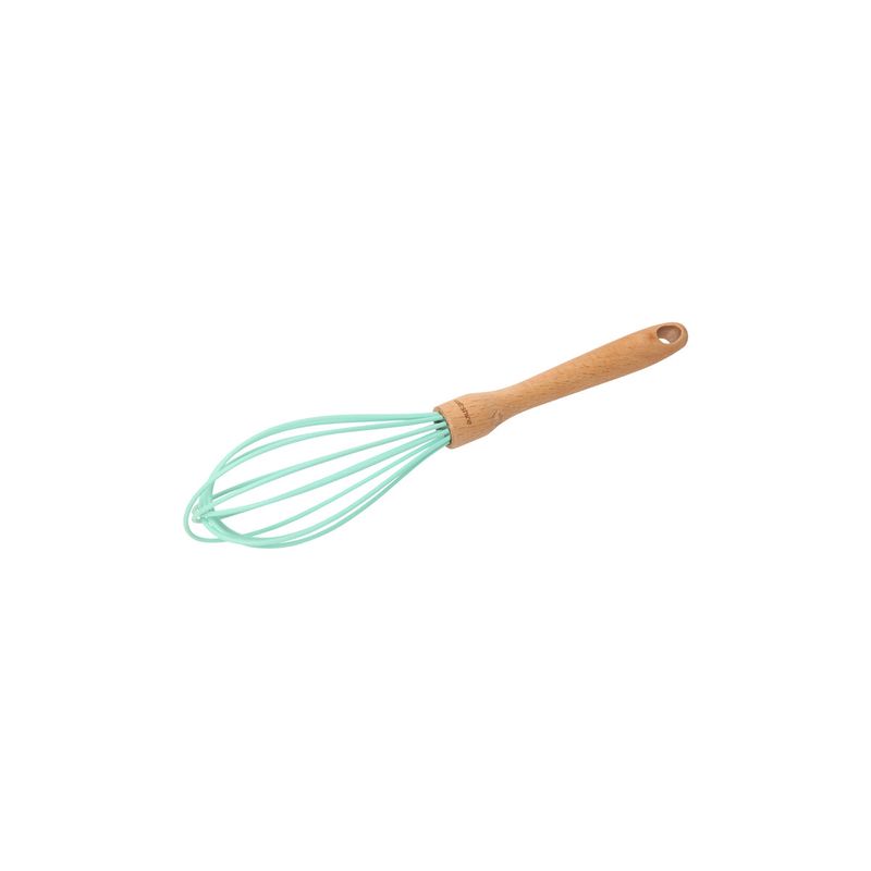 WILTSHIRE SILICONE HEAD WHISK-PINK w/BEECHWOOD HANDLE (*WLT40395*) = PACK OF 6 X EACHES