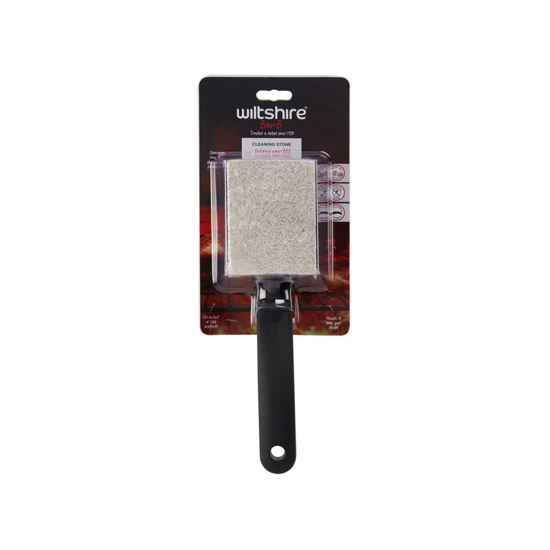 WILTSHIRE BAR B CLEANING STONE WITH HANDLE (*WLT52166*) = PACK OF 6 X EACHES