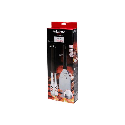WILTSHIRE BAR B GRILL 8PC SET (*WLTBARBGRILL*) = PACK OF 5 X SETS