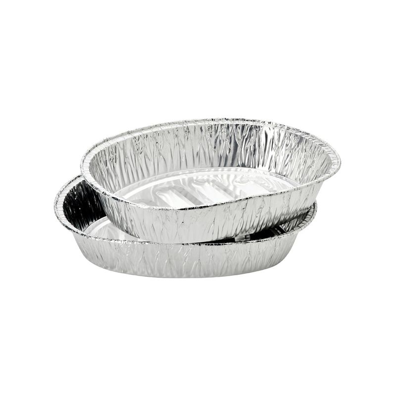 WILTSHIRE BAR B FOIL TRAYS 2PK 460x340x70mm (*WLT52173*) = SLEEVE OF 6 X PACKETS