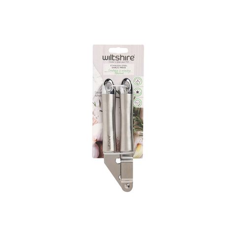 WILTSHIRE INDUSTRIAL GARLIC PRESS-S/S (*WLT43755*) = PACK OF 4 X EACHES