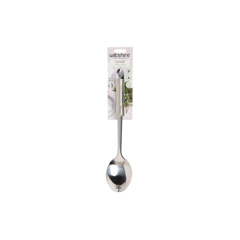 WILTSHIRE INDUSTRIAL SOLID SPOON-S/S (*WLT43750*) = PACK OF 4 X EACHES