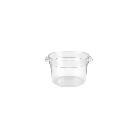 JIWINS ROUND FOOD STORAGE CONTAINER CLEAR PC 188x108.5mm 2lt (*JW-P-101C*) = PACK OF 12 X EACHES