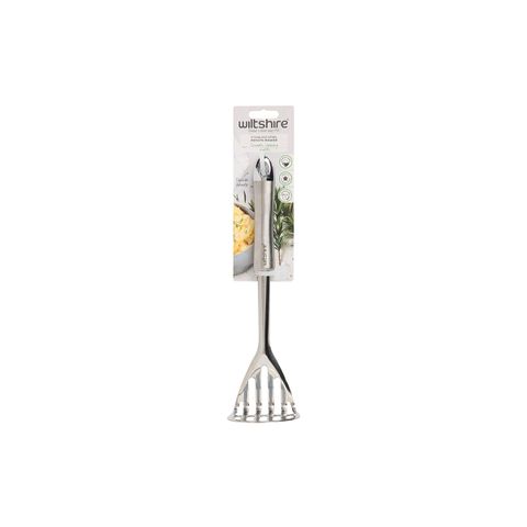 WILTSHIRE INDUSTRIAL POTATO MASHER-S/S (*WLT43751*) = PACK OF 4 X EACHES