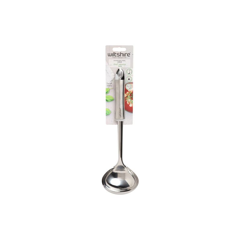 WILTSHIRE INDUSTRIAL SOUP LADLE-S/S (*WLT43748*) = PACK OF 4 X EACHES