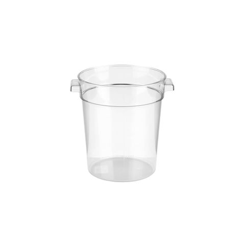 JIWINS ROUND FOOD STORAGE CONTAINER CLEAR PC 226x274mm 7.5lt (*JW-P-104C*) = PACK OF 12 X EACHES