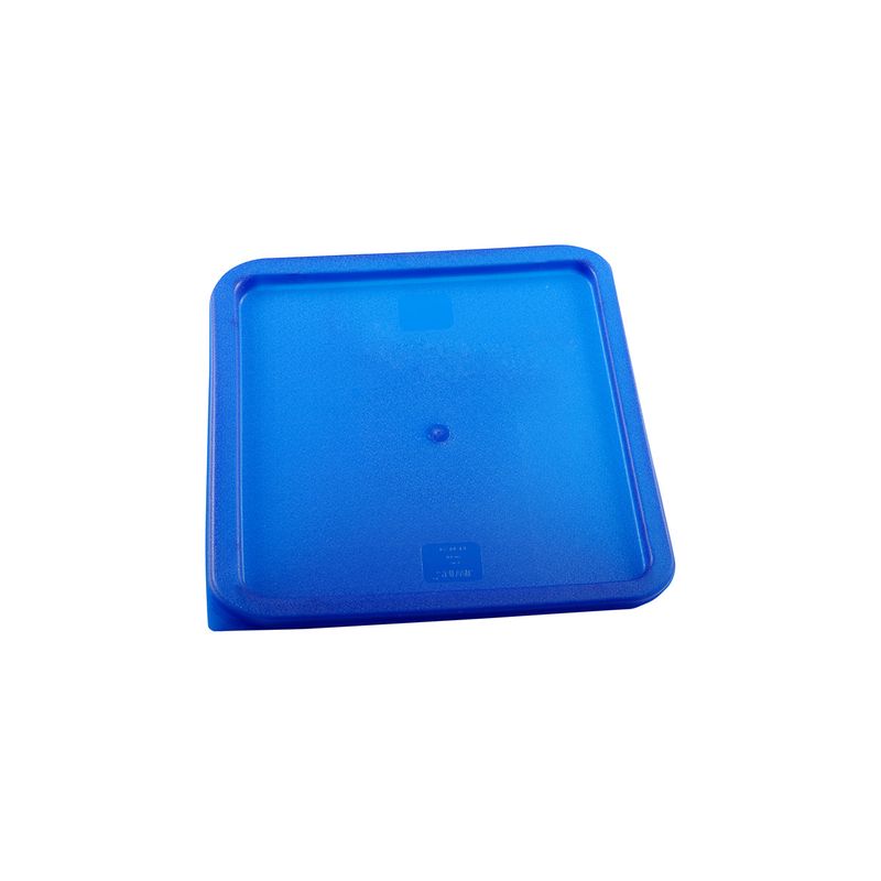 JIWINS LID FOR SQR 12/18/22lt CONTAINER BLUE PE 290x290x15mm (*JW-P-082*) = PACK OF 6 X EACHES
