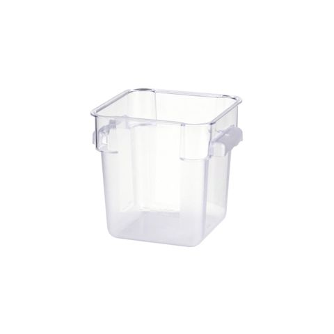 JIWINS SQR FOOD STORAGE CONTAINER CLR PC 225x225x230mm 8lt (*JW-P-063C*) = PACK OF 12 X EACHES