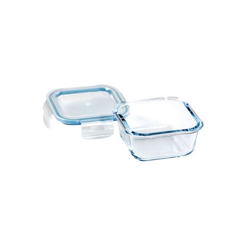 WILTSHIRE SQU GLASS CONTAINER 300ml (*WLT48168*) = PACK OF 8 X EACHES