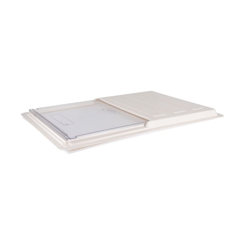 JIWINS SLIDING COVER FOR LRG FOOD PAN WHI PP/PC 650x450x33mm (*JW-P-086*) = PACK OF 12 X EACHES
