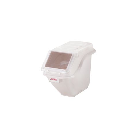 JIWINS SHELF INGREDIENT BIN WHITE PP/PC 593x290x432mm 20lt (*JW-S20*) =  1 X EACH