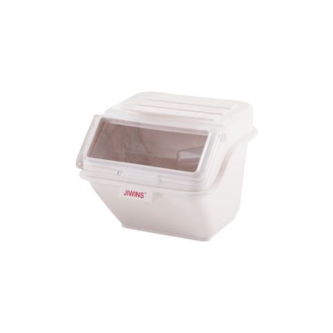 JIWINS SHELF INGREDIENT BIN WHITE PP/PC 593x486x432mm 40lt (*JW-S40*) =  1 X EACH