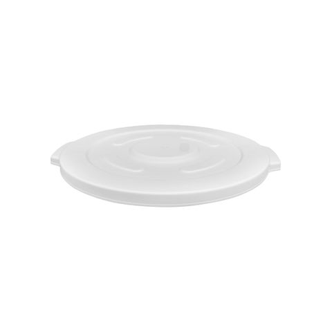 JIWINS ROUND INGREDIENT CONTAINER LID WHITE PP 570x38mm (*JW-CRC3P (WHITE)*) = PACK OF 6 X EACHES