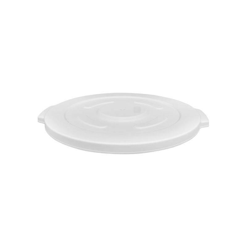 JIWINS ROUND INGREDIENT CONTAINER LID WHITE PP 570x38mm (*JW-CRC3P (WHITE)*) = PACK OF 6 X EACHES