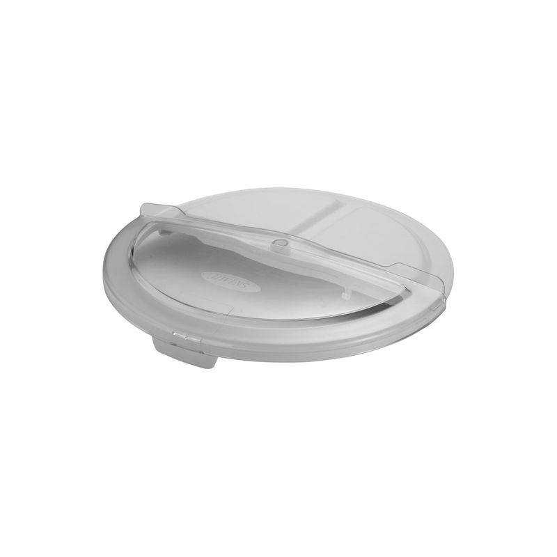 JIWINS SILIDING LID FOR 37.85lt CONT. w/SCOOP WHI 437x76mm (*JW-CRCS38*) = PACK OF 6 X EACHES