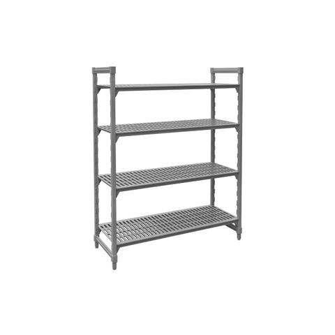 JIWINS VENTED SHELF KIT COMPLETE GREY PP/IRON 910x455x1800 (*JW-PSU361872*) =  1 X EACH