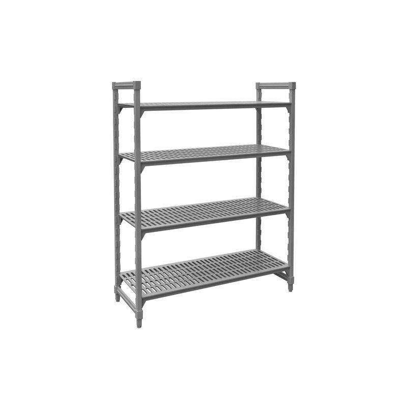 JIWINS VENTED SHELF KIT COMPLETE GREY PP/IRON 910x455x1800 (*JW-PSU361872*) =  1 X EACH