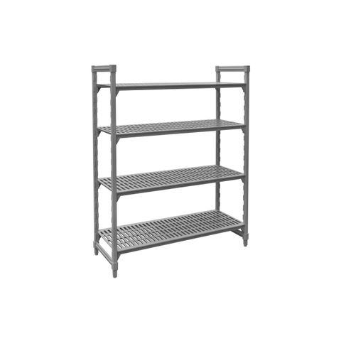JIWINS VENTED SHELF KIT COMPLETE GREY PP/IRON 1060x455x1800 (*JW-PSU421872*) =  1 X EACH