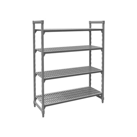 JIWINS VENTED SHELF KIT COMPLETE GREY PP/IRON 1525x455x1800 (*JW-PSU601872*) =  1 X EACH