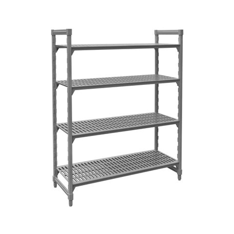 JIWINS VENTED SHELF KIT COMPLETE GREY PP/IRON 1825x455x1800 (*JW-PSU721872*) =  1 X EACH