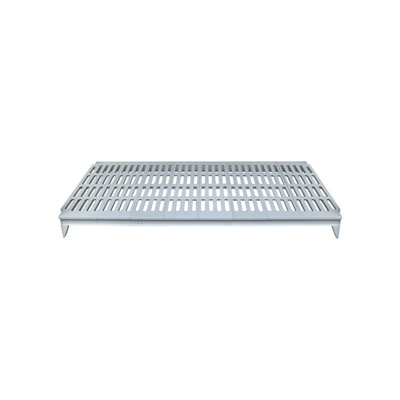 JIWINS SPARE/ADDITIONAL VENTED SHELF GREY PP/IRON 1825x610mm (*JW-PS7224VK*) =  1 X EACH