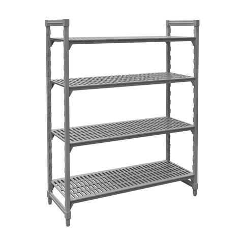 JIWINS VENTED SHELF KIT COMPLETE GREY PP/IRON 1525x610x1800 (*JW-PSU602472*) =  1 X EACH