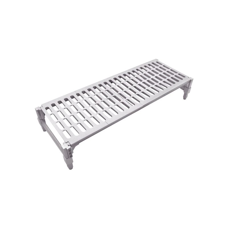 JIWINS HEAVY-DUTY DUNNAGE RACK GREY PP/IRON 1370x455x225mm (*JW-PSH5418*) =  1 X EACH