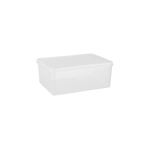 UNICA STORAGE CONTAINER-NATURAL 5lt 280x210x115 (1750) (*09622*) = PACK OF 6 X EACHES