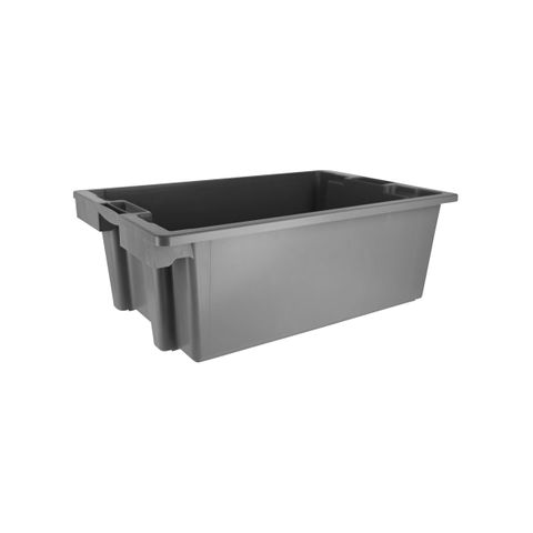 UNICA TOTE BOX-STACKABLE GREY 660x450x230 SUITS 9600 (*09616*) =  1 X EACH
