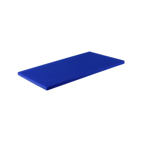 CHEF INOX CUTTING BOARD HACCP PE GN 1/1 530x325x20mm BLUE (*04385*) = PACK OF 5 X EACHES