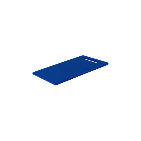 CHEF INOX CUTTING BOARD HACCP w/HDL PE 250x400x13mm BLUE (*04340*) = PACK OF 6 X EACHES