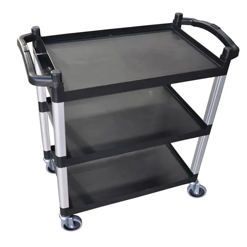 UNICA TROLLEY-3 TIER BLACK LARGE  890x540x940mm (*09603*) =  1 X EACH