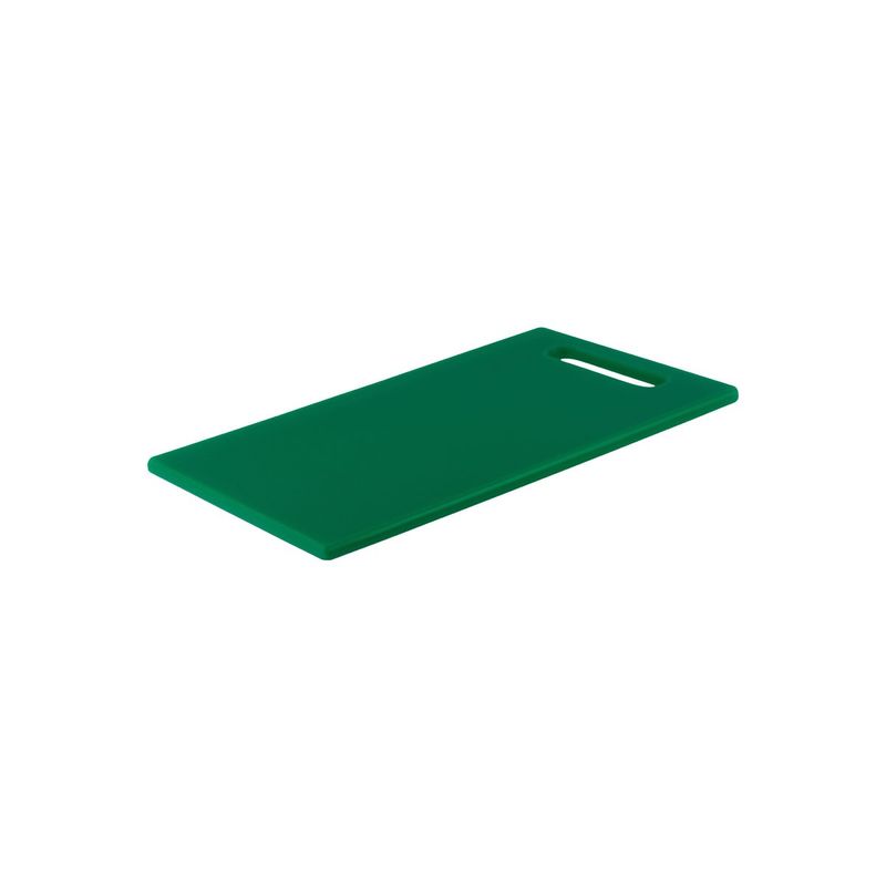 CHEF INOX CUTTING BOARD HACCP w/HDL PE 300x450x12mm GREEN (*04347*) = PACK OF 6 X EACHES