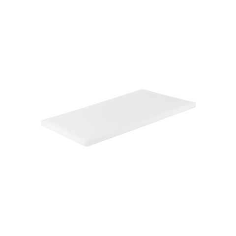 CHEF INOX CUTTING BOARD HACCP PE 300x450x20mm WHITE (*04359*) = PACK OF 5 X EACHES