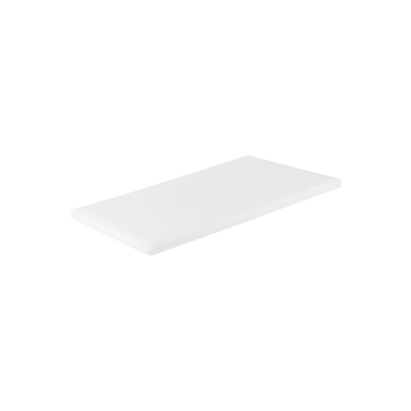 CHEF INOX CUTTING BOARD HACCP PE 300x450x20mm WHITE (*04359*) = PACK OF 5 X EACHES