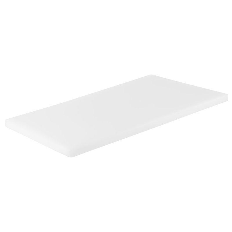 CHEF INOX CUTTING BOARD PE 450x750x19mm WHITE (*04363*) = PACK OF 4 X EACHES