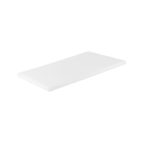 CHEF INOX CUTTING BOARD HACCP PE GN 1/1 530x325x20mm WHITE (*04382*) = PACK OF 5 X EACHES