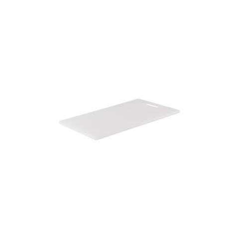 CHEF INOX CUTTING BOARD HACCP w/HDL PE 205x355x12mm WHITE (*04315*) = PACK OF 6 X EACHES