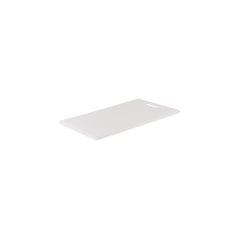 CHEF INOX CUTTING BOARD HACCP w/HDL PE 205x355x12mm WHITE (*04315*) = PACK OF 6 X EACHES