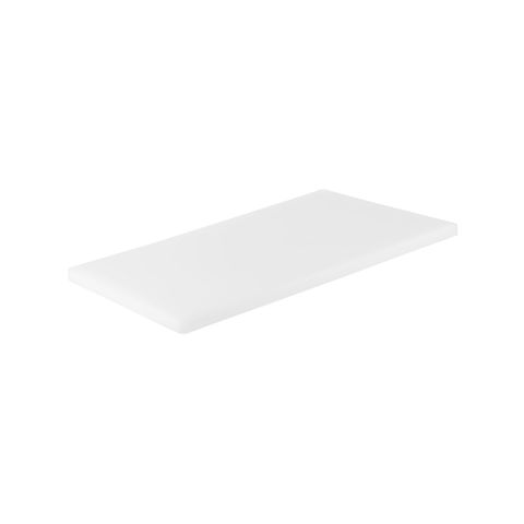 CHEF INOX CUTTING BOARD HACCP PE 380x510x20mm WHITE (*04360*) = PACK OF 5 X EACHES
