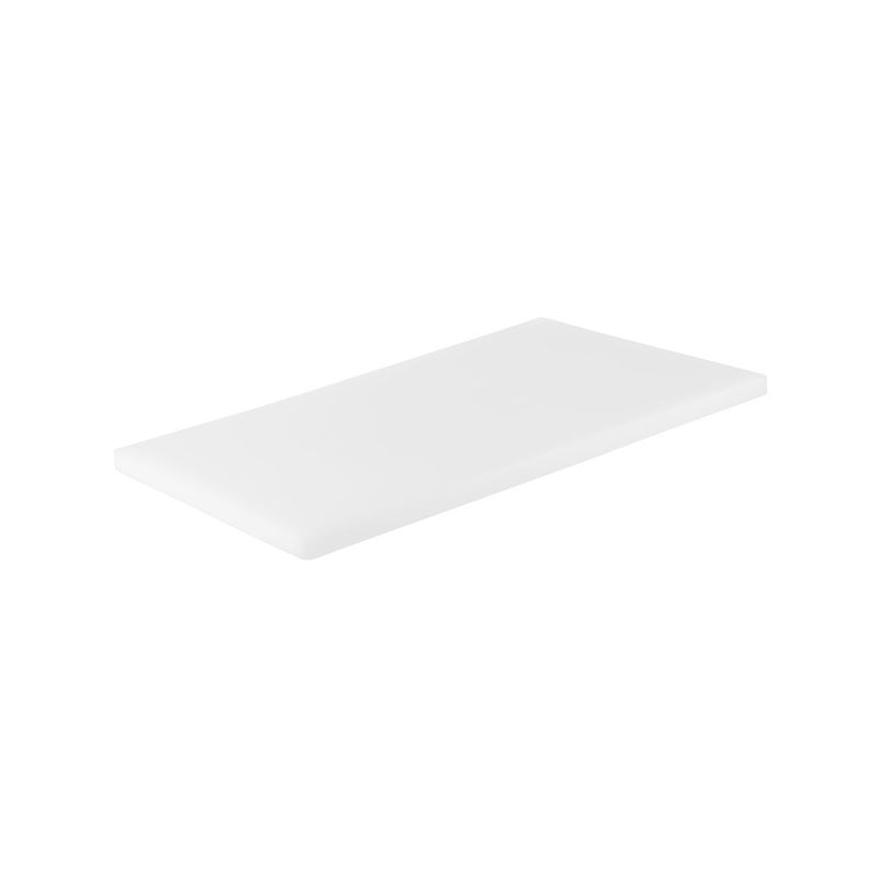 CHEF INOX CUTTING BOARD HACCP PE 380x510x20mm WHITE (*04360*) = PACK OF 5 X EACHES