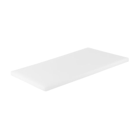 CHEF INOX CUTTING BOARD HACCP PE 450x610x12mm WHITE (*04322*) = PACK OF 5 X EACHES