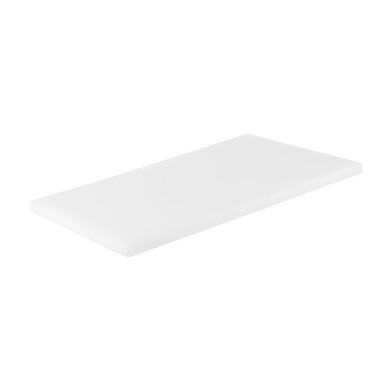 CHEF INOX CUTTING BOARD HACCP PE 450x610x12mm WHITE (*04322*) = PACK OF 5 X EACHES