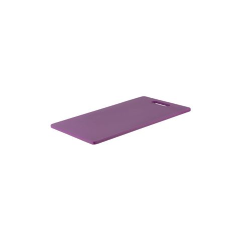 CHEF INOX CUTTING BOARD HACCP w/HDL PE 250x400x12mm PURPLE (*04319-PUR*) = PACK OF 6 X EACHES