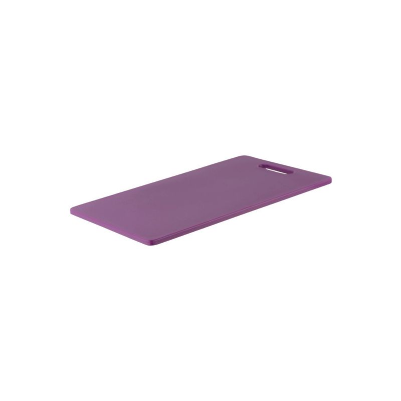 CHEF INOX CUTTING BOARD HACCP w/HDL PE 300x450x12mm PURPLE (*04320-PUR*) = PACK OF 6 X EACHES