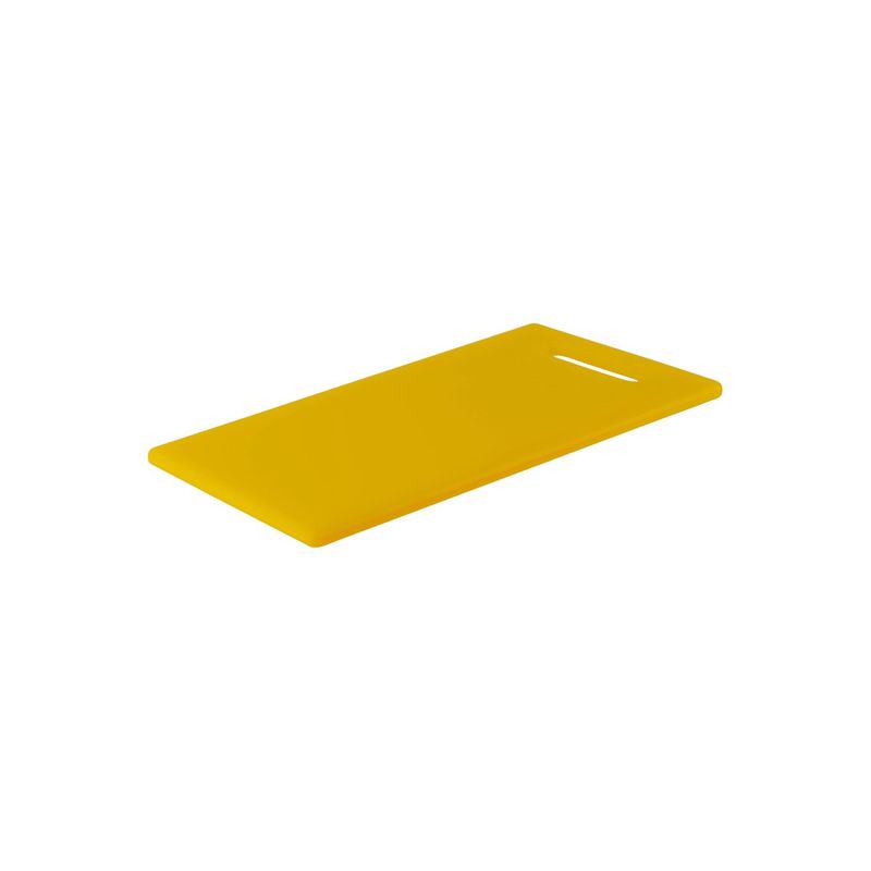 CHEF INOX CUTTING BOARD HACCP w/HDL PE 300x450x12mm YELLOW (*04349*) = PACK OF 6 X EACHES