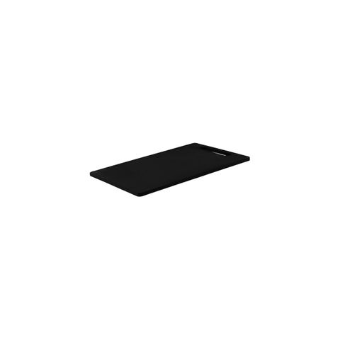 CHEF INOX CUTTING BOARD HACCP w/HDL  PE 200x270x12mm BLACK (*04311-BK*) = PACK OF 6 X EACHES