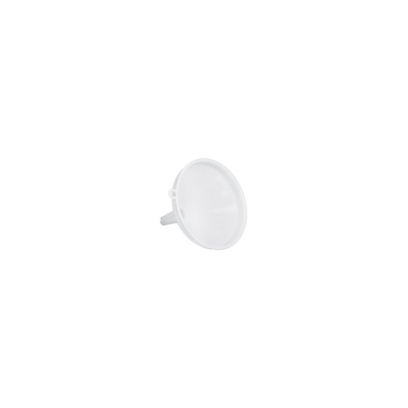 PADERNO FUNNEL PP 100x105mm WHITE (*31081*) =  1 X EACH