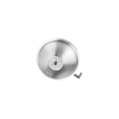 CHEF INOX FUNNEL w/STRAINER 18/10 125X110mm (*39351*) =  1 X EACH